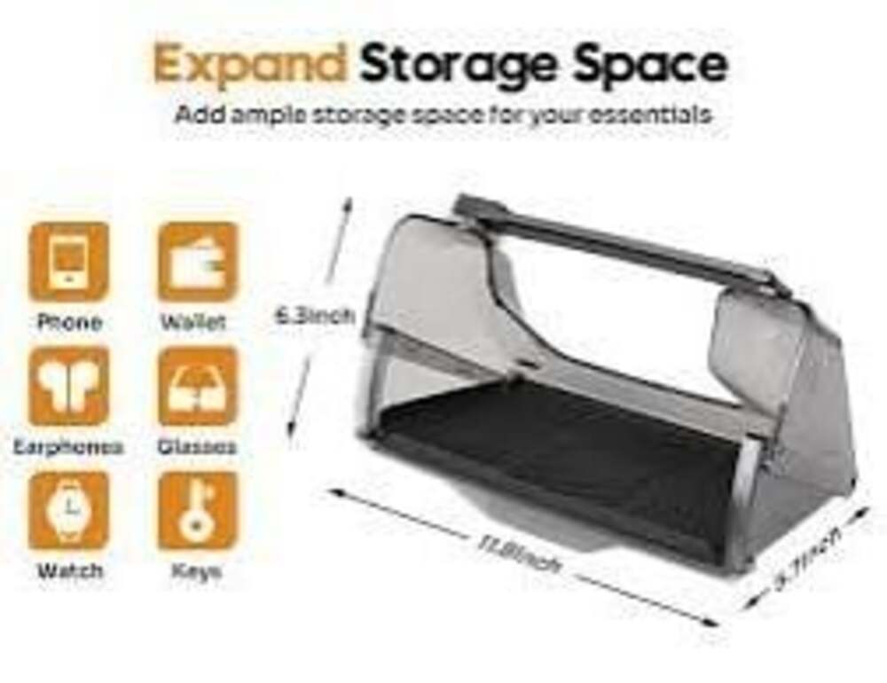 Under Screen Storage Organizer for Tesla Model 3 and Model Y